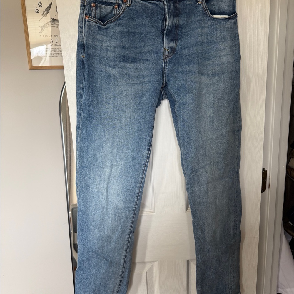 Flint and Tinder Light Wash Blue Jeans